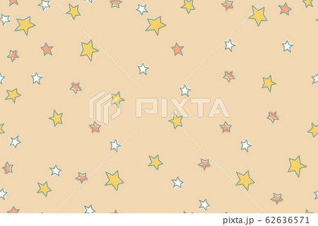 Seamless star pattern vector isolated. Design cute Seamless star pattern vector isolated. Design cute 62636571