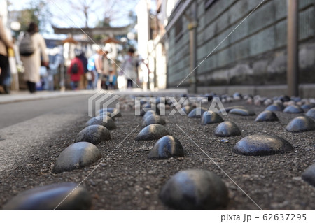 足ふみ健康ロード（参道） 川越熊野神社　川越市 62637295