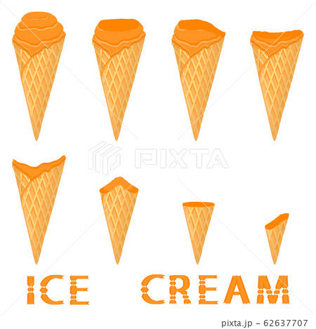 Vector illustration for natural ice cream 62637707
