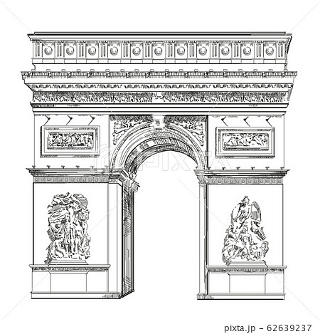 Vector Triumphal Archのイラスト素材