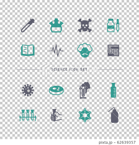 SCIENCE ICON SET 62639357
