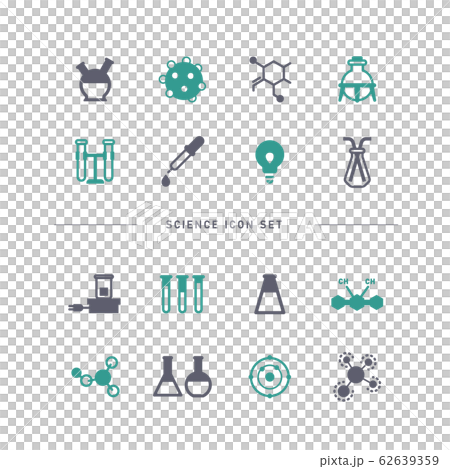 SCIENCE ICON SET 62639359
