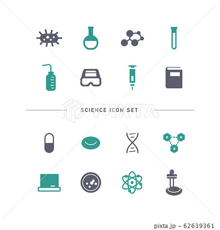 SCIENCE ICON SET 62639361