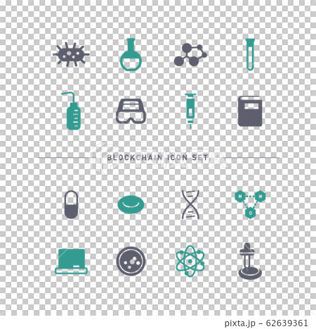 SCIENCE ICON SET 62639361