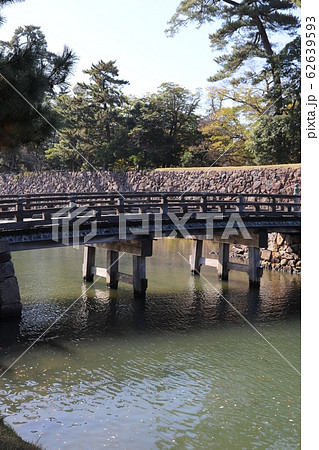 松江城の北惣門橋 62639593