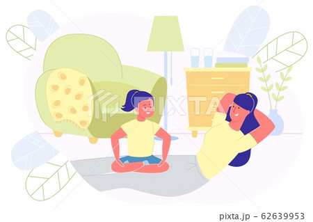 Woman Shakes Press at Home and next to her Kid. Woman Shakes Press at Home and next to her Kid. 62639953