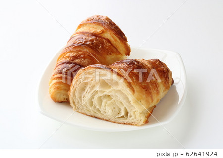 半切りのクロワッサン 半切りのクロワッサン 62641924