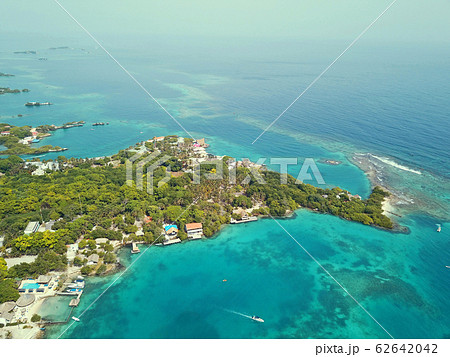 カルタヘナのロサリオ島の上空から 62642042