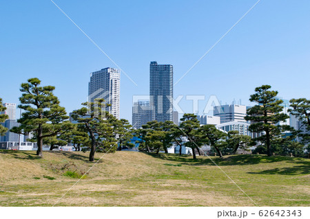 東京都　浜離宮恩賜庭園　灯台跡 62642343