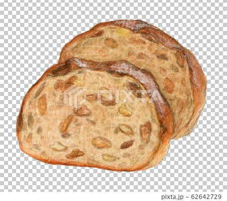 黑麥麵包,核桃和葡萄乾 黑麥麵包,核桃和葡萄乾 62642729