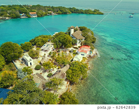 カルタヘナのロサリオ島の上空から 62642839