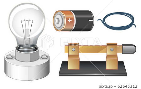 Set of science equipment for making electricity 62645312
