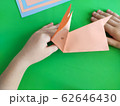 Origami step by step. How to make a paper bunny 62646430