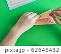 Origami step by step. How to make a paper bunny 62646432