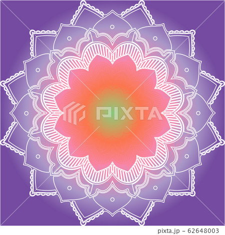 Mandala patterns on purple background Mandala patterns on purple background 62648003