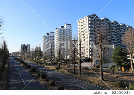 つくば市二の宮、西大通り風景 つくば市二の宮、西大通り風景 62650030