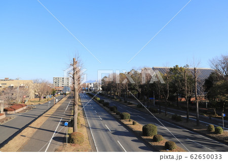 つくば市二の宮、西大通り風景 つくば市二の宮、西大通り風景 62650033