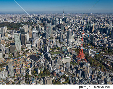 東京タワーと虎ノ門・麻布台再開発 62650496