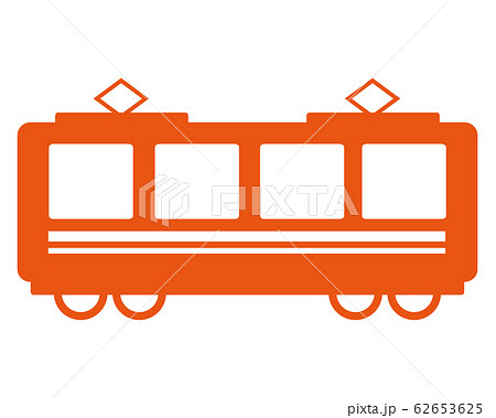 電車　列車　鉄道　アイコン　 62653625