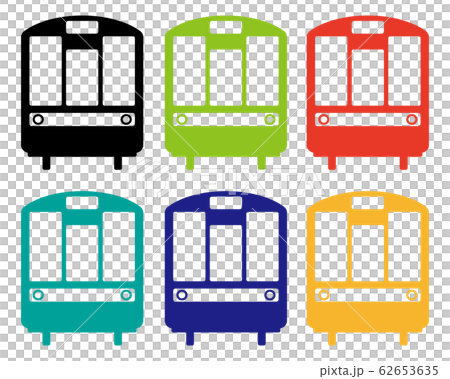 電車　列車　鉄道　アイコン　 62653635