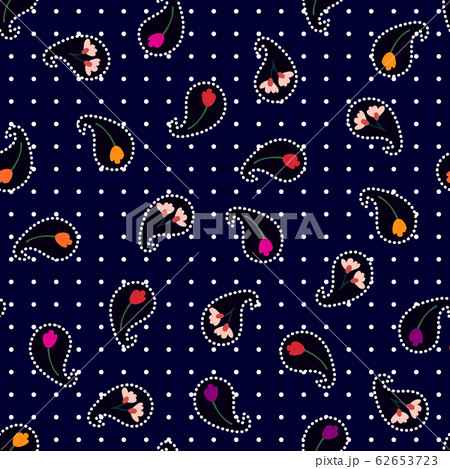 Seamless pattern with wildflowers. Seamless pattern with wildflowers. 62653723