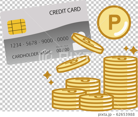 Credit card and points Credit card and points 62653988