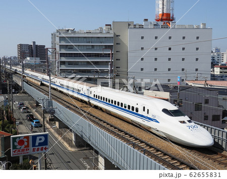 ありがとう東海道新幹線700系　車体装飾　上新庄にて 62655831