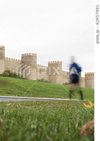 men blurred running in Avila's half marathon men blurred running in Avila's half marathon 62657891