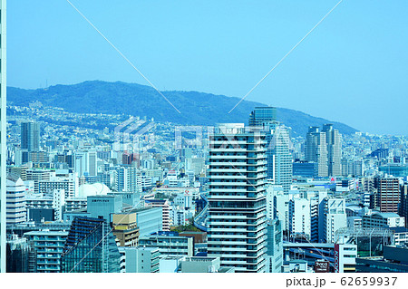 神戸の市街地(神戸市役所より) 神戸の市街地(神戸市役所より) 62659937