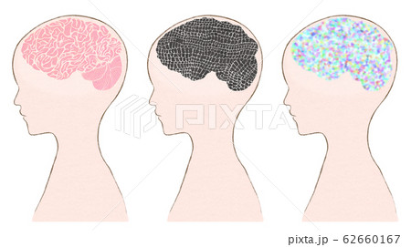 健康な脳と疲れた脳とAI 健康な脳と疲れた脳とAI 62660167