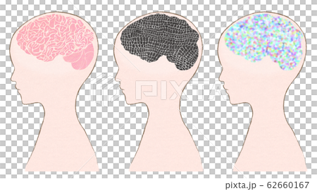 健康な脳と疲れた脳とAI 健康な脳と疲れた脳とAI 62660167