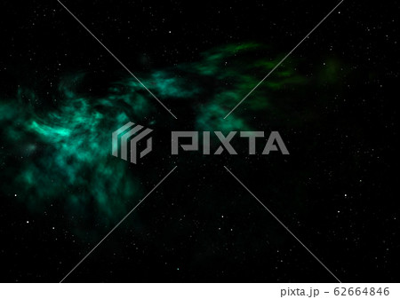 Small part of an infinite star field. 3D rendering 62664846