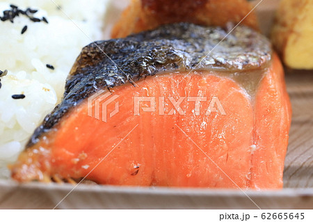 おいしい鮭の切り身 62665645