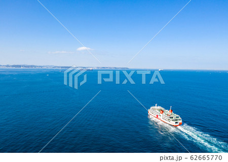 久里浜港に向かう東京湾フェリー 久里浜港に向かう東京湾フェリー 62665770