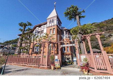 兵庫県神戸市　快晴の神戸北野異人館　風見鶏の館 62667464