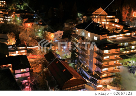 【群馬県】四万温泉郷の夜景 62667522