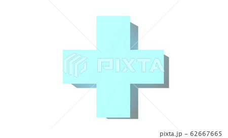 プラス　水色 62667665
