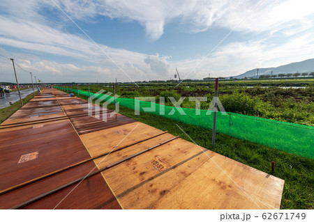 大曲花火大会「有料観覧席」秋田県大仙市の写真素材 [62671749] - PIXTA