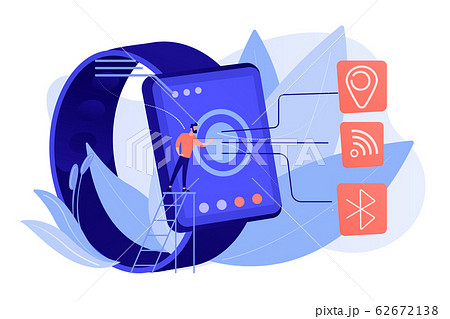 Wireless connectivity concept vector illustration. 62672138