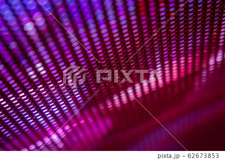 CloseUp LED blurred screen. LED soft focus CloseUp LED blurred screen. LED soft focus 62673853