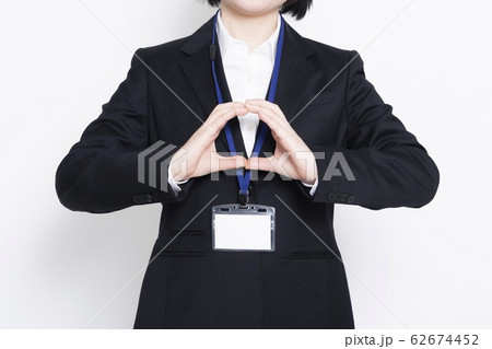 OKサインをするビジネスウーマン OKサインをするビジネスウーマン 62674452