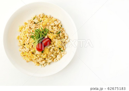木綿豆腐のチャーハン風 62675183