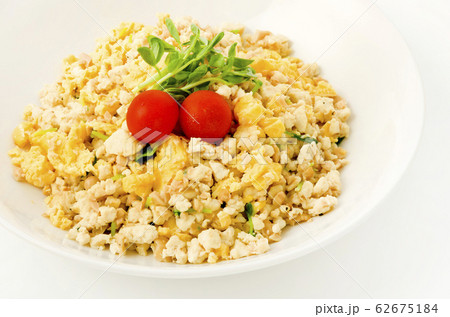 木綿豆腐のチャーハン風 木綿豆腐のチャーハン風 62675184