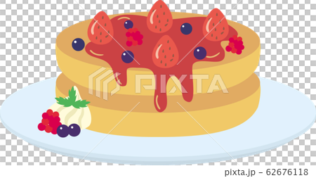 ベリーパンケーキ 62676118