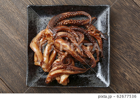 イカの照り焼き イカの照り焼き 62677536