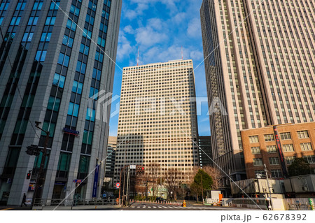 虎ノ門交差点から高層ビル群 虎ノ門交差点から高層ビル群 62678392