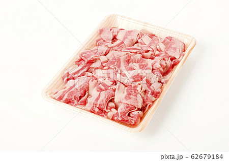 牛バラ肉の切り落とし 62679184