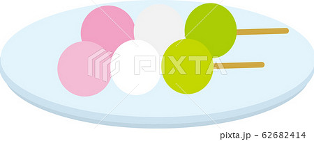 三色団子 三色団子 62682414