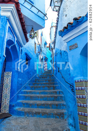 モロッコ 青い街 シャフシャウエン モロッコ 青い街 シャフシャウエン 62682954