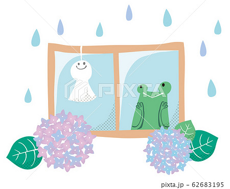 ドット_梅雨_24 62683195